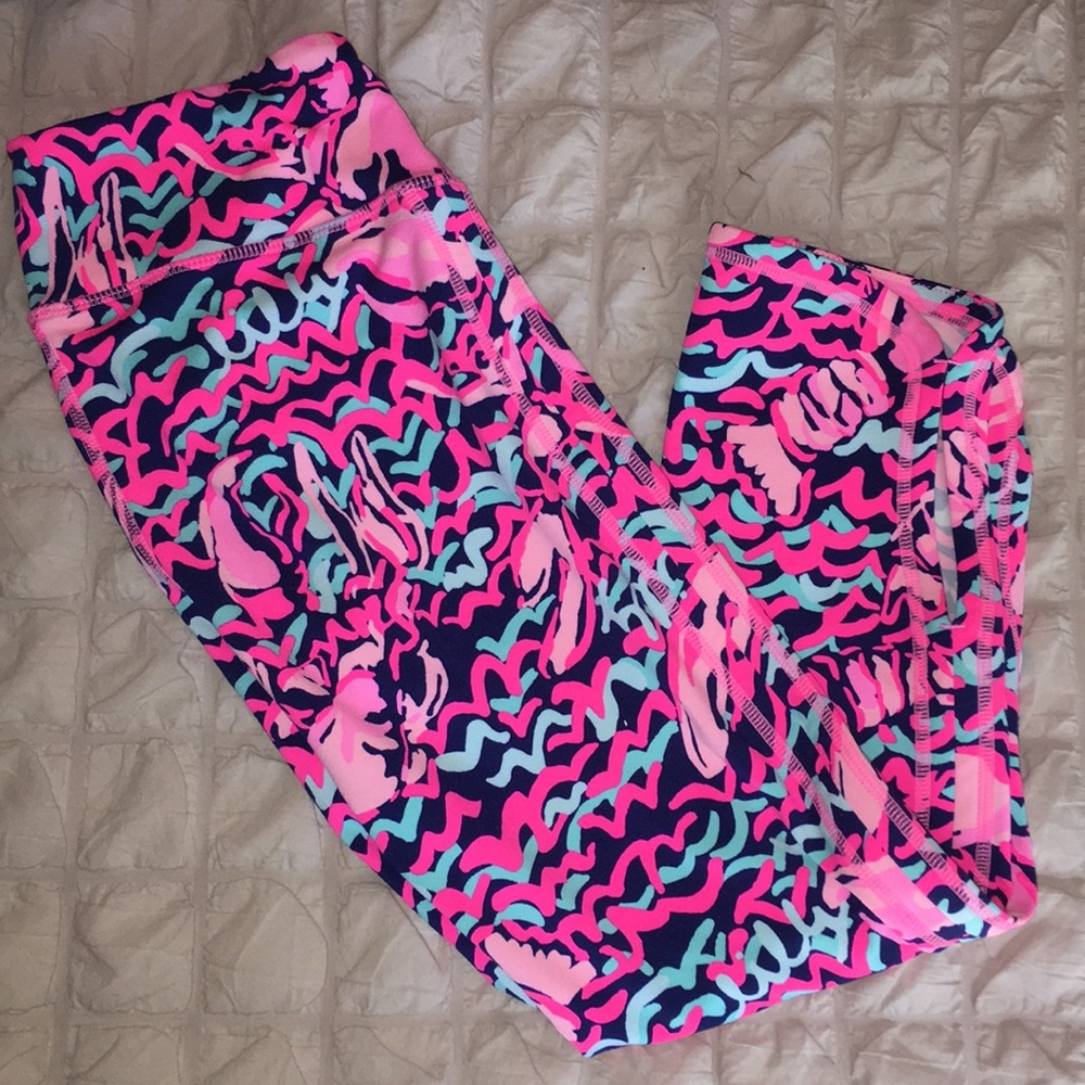 Lilly Pulitzer Luxletic Lobstah Roll Leggings XS